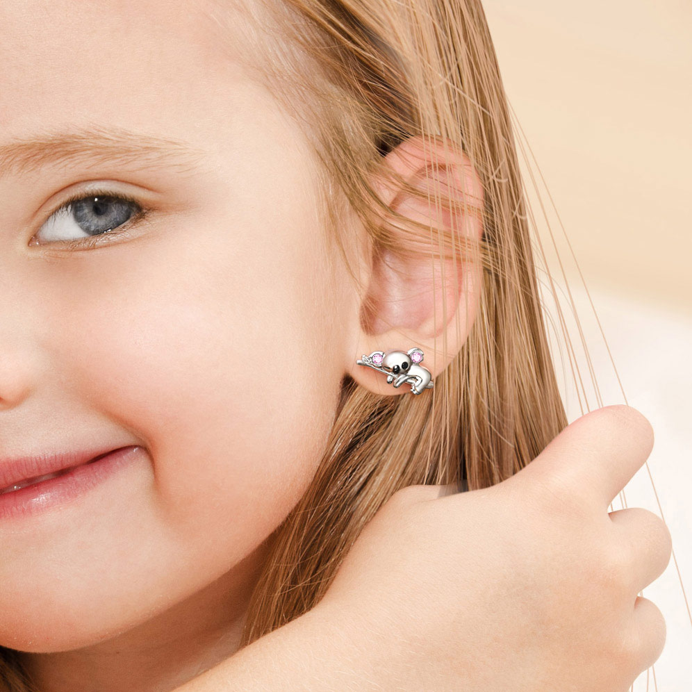 ต่างหูรูปหมีโคอาลา image number 3