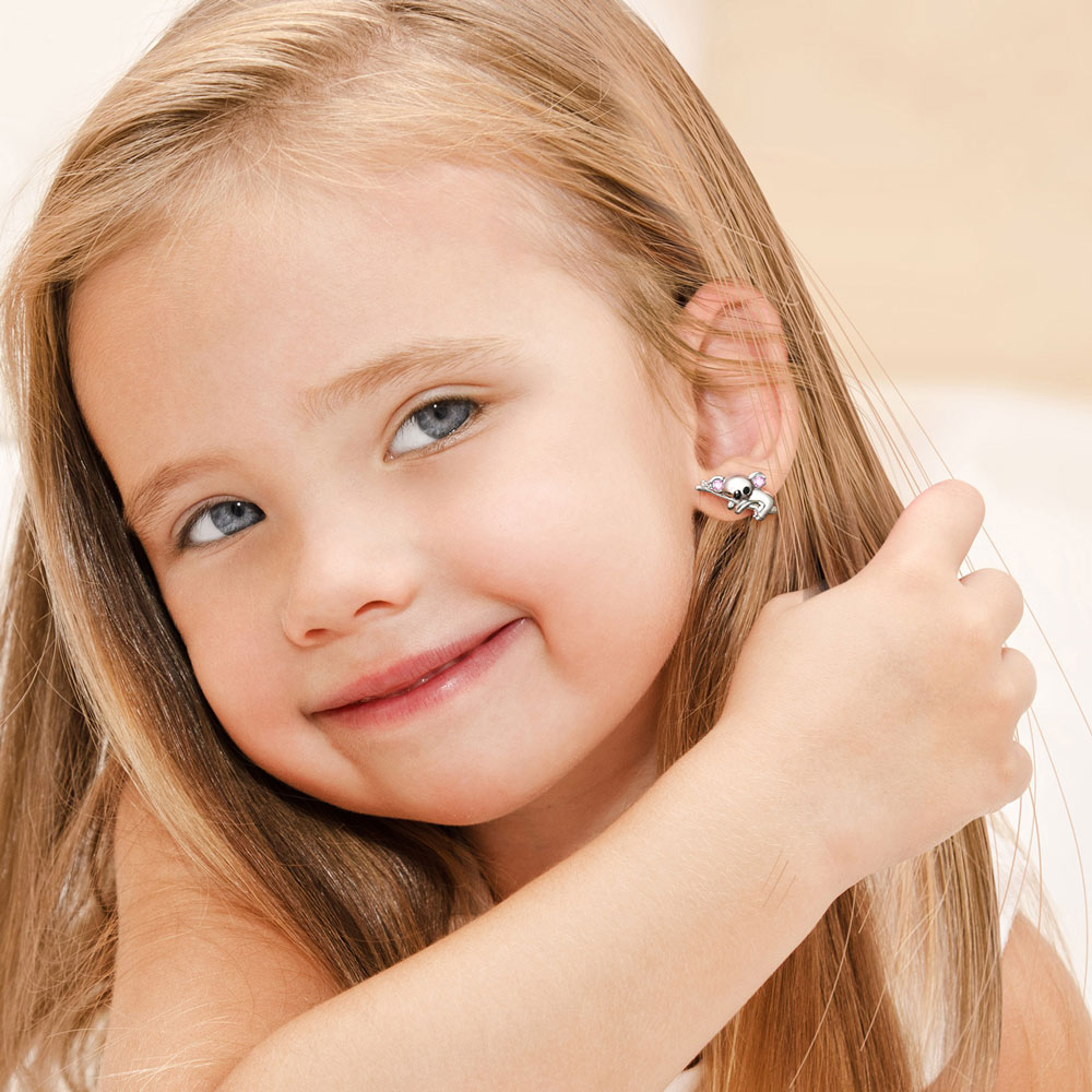 ต่างหูรูปหมีโคอาลา image number 2