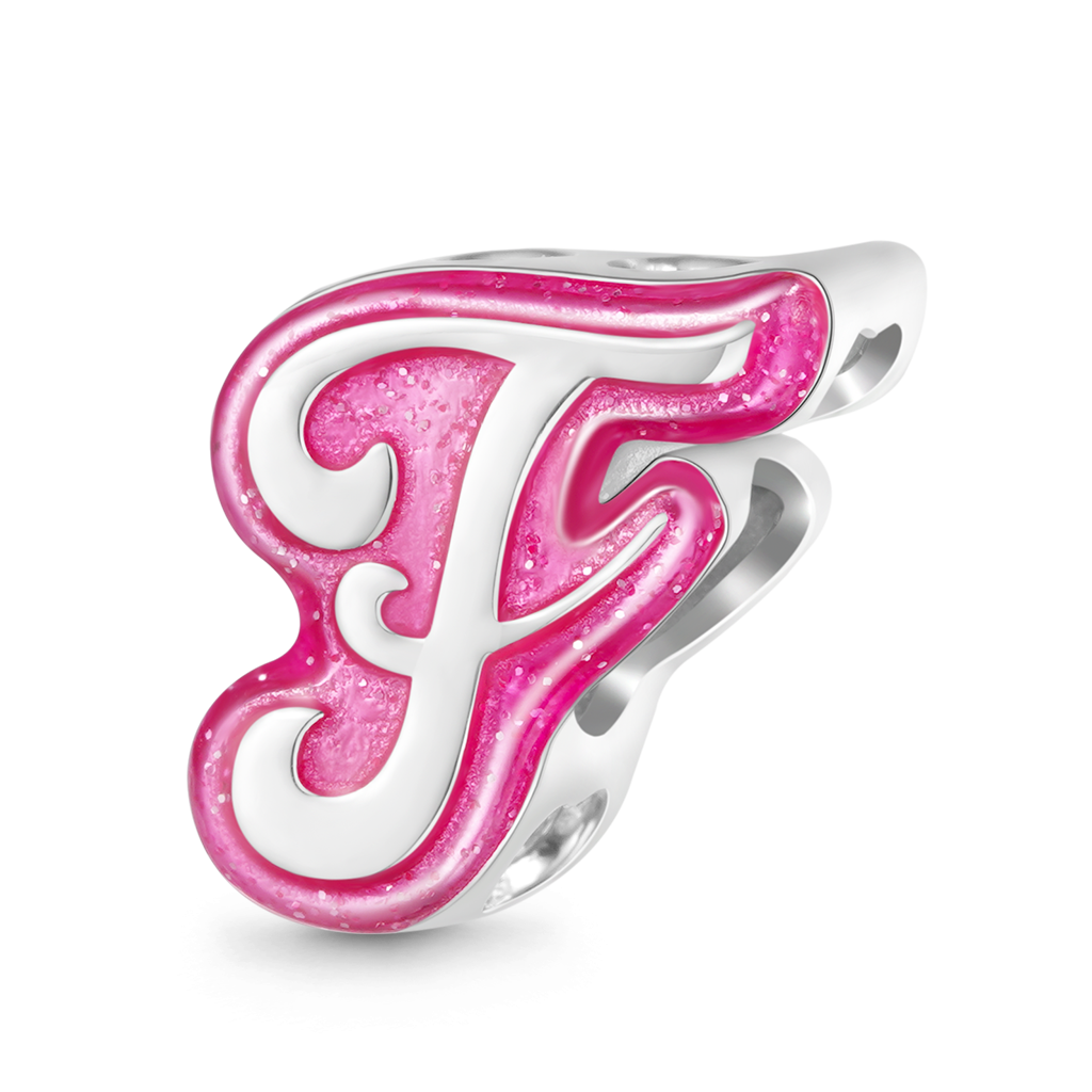Barbie Pink Letter Charm image number 0
