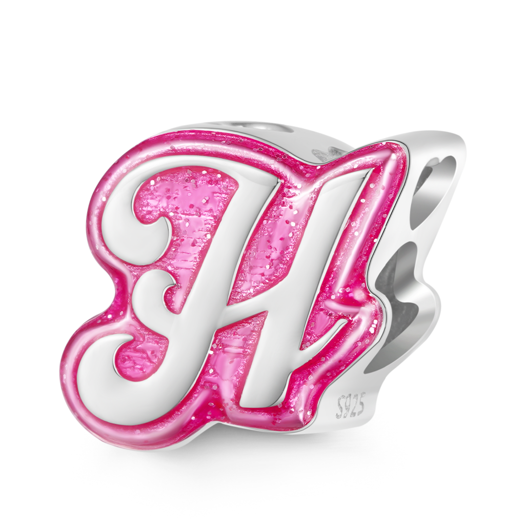 Barbie Pink Letter Charm image number 0