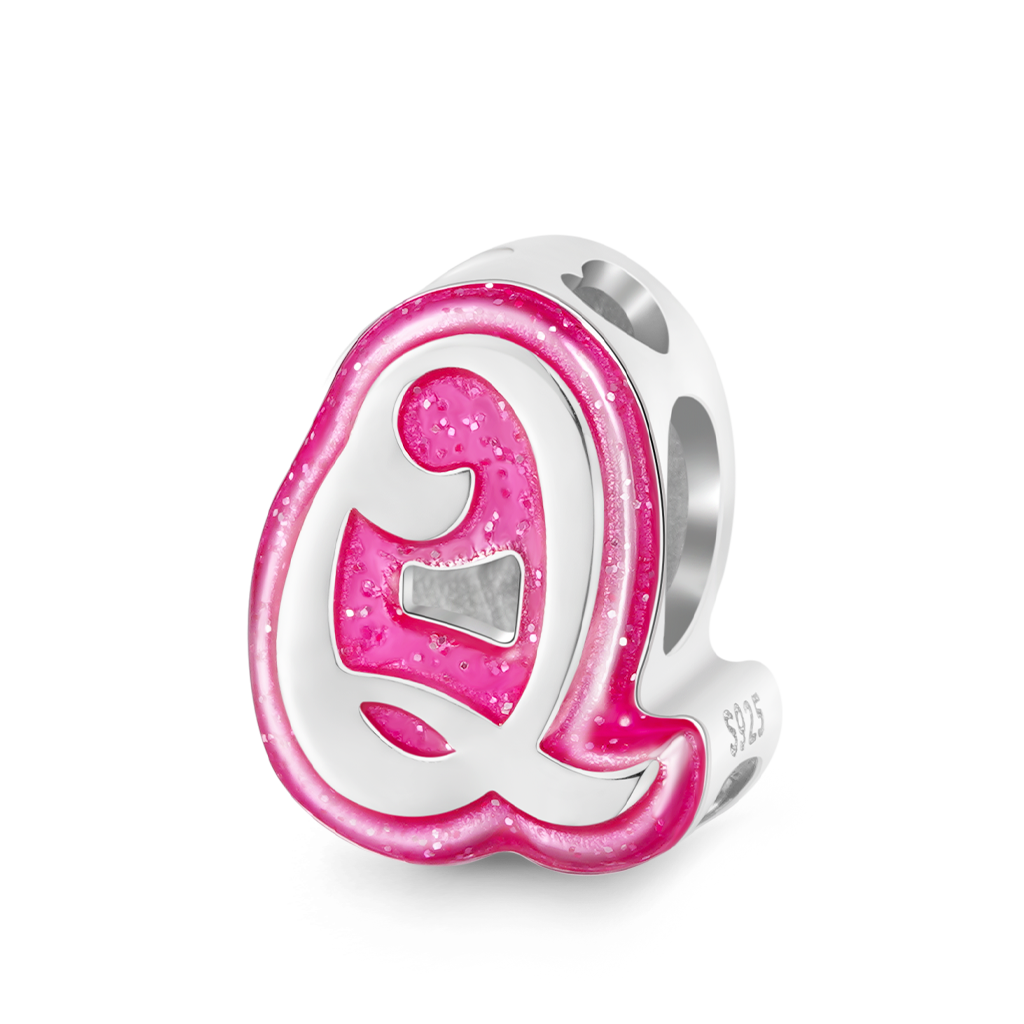 Barbie Pink Letter Charm image number 0