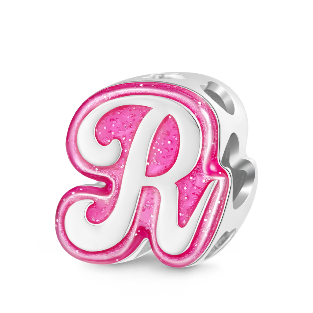 Barbie Pink Letter Charm image number 0