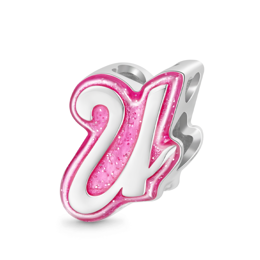 Barbie Pink Letter Charm image number 0