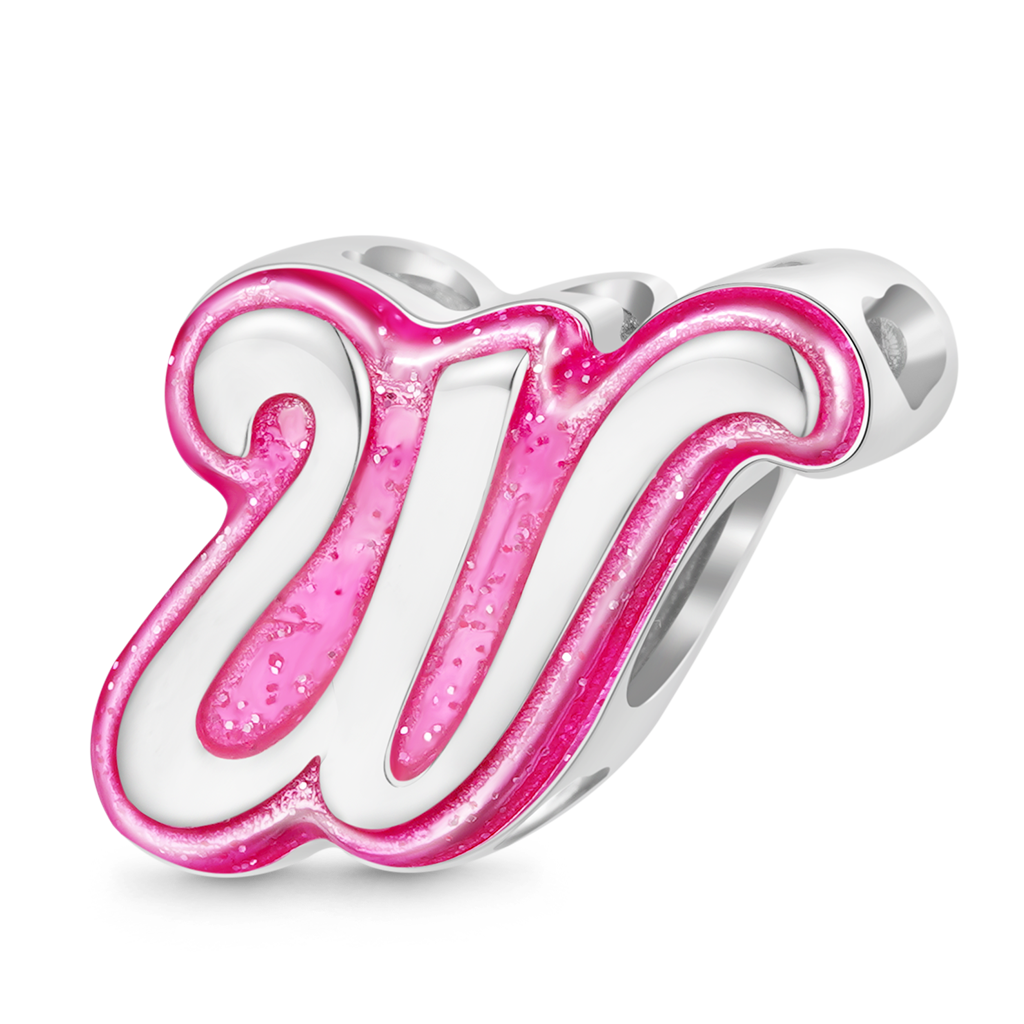 Barbie Pink Letter Charm image number 0