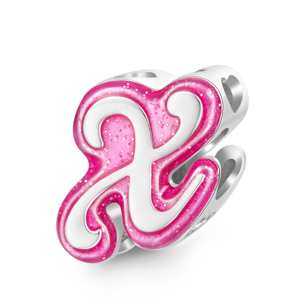 Barbie Pink Letter Charm image number 0