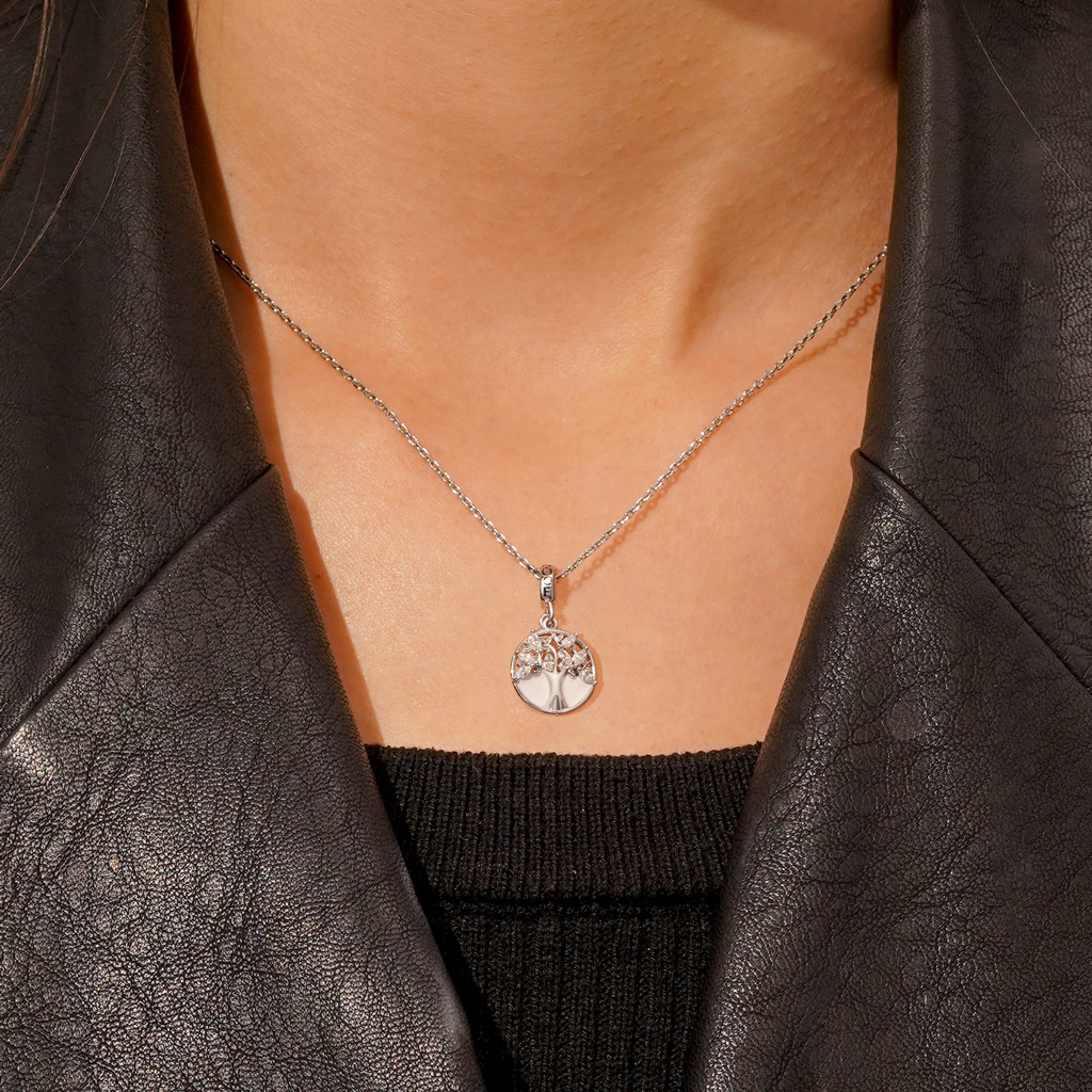 จี้สัญลักษณ์ต้นไม้แห่งชีวิตและอินฟินิตี้ image number 3