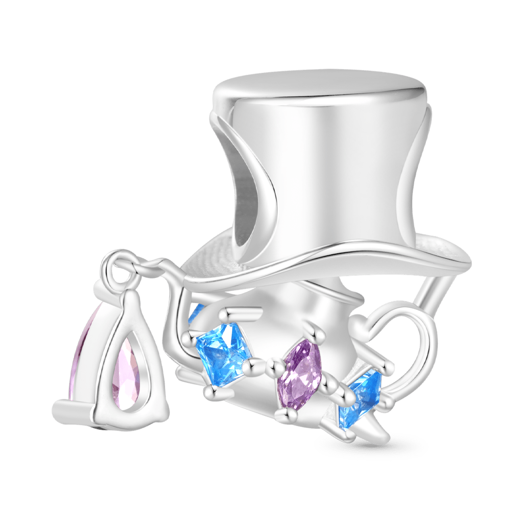 Mad Hatter Teapot Charm image number 1