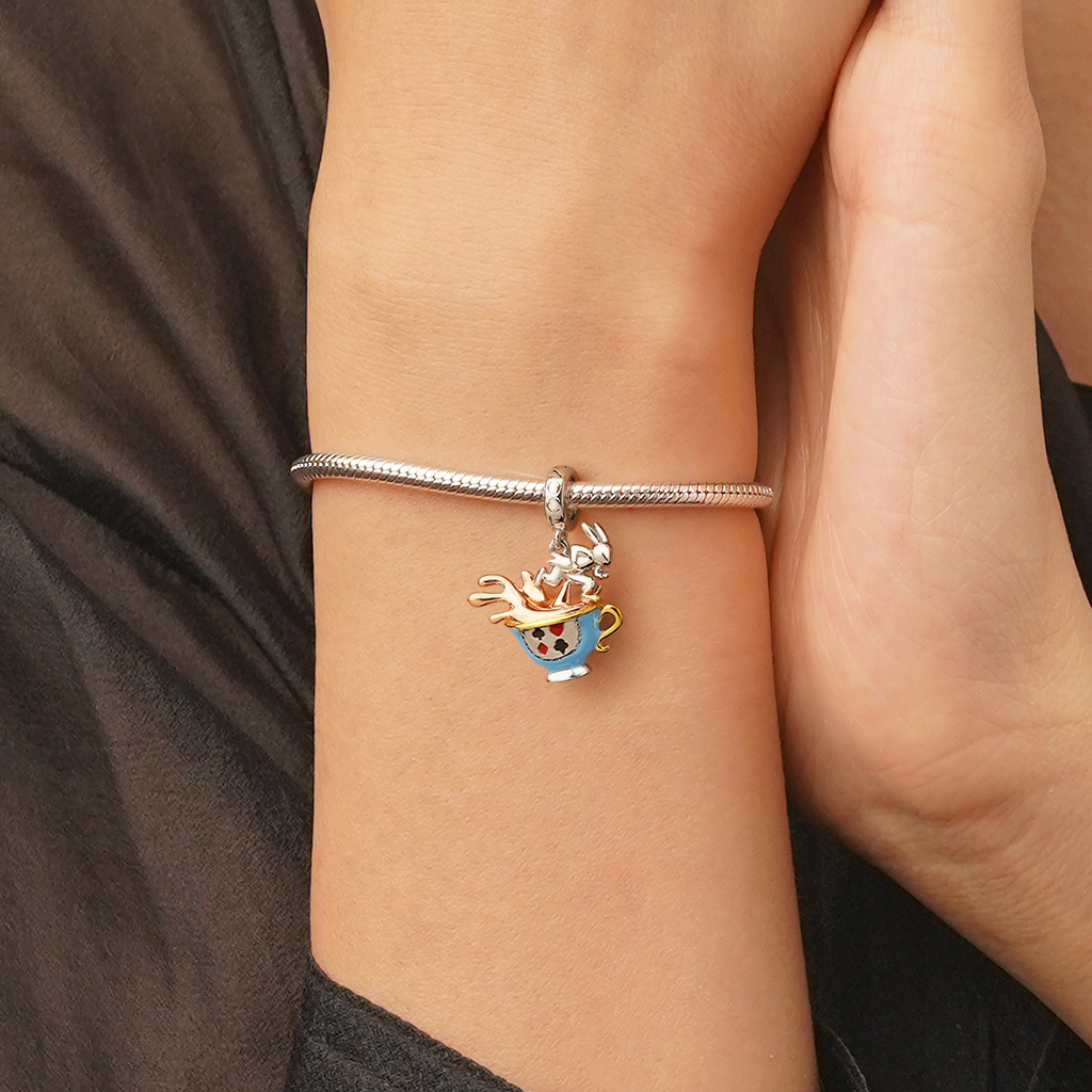 จี้กระต่ายถ้วยชา image number 5