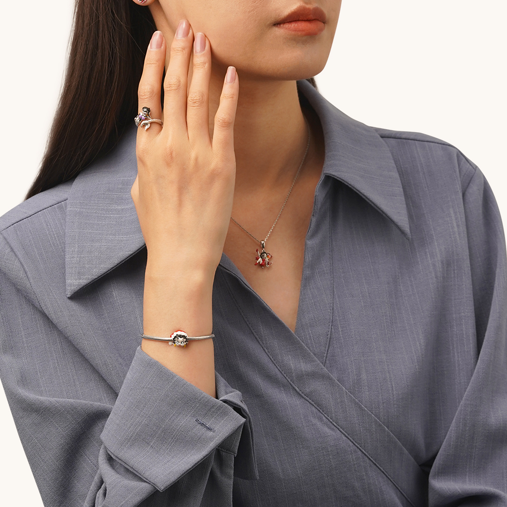 เสน่ห์ Betty Boop ในหมวกซานต้า image number 3