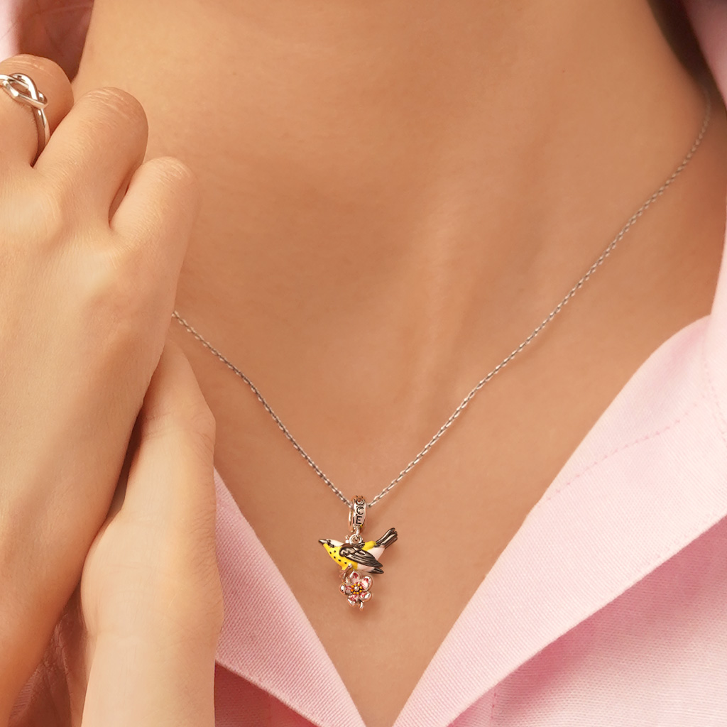 จี้นกขมิ้นจีน image number 4