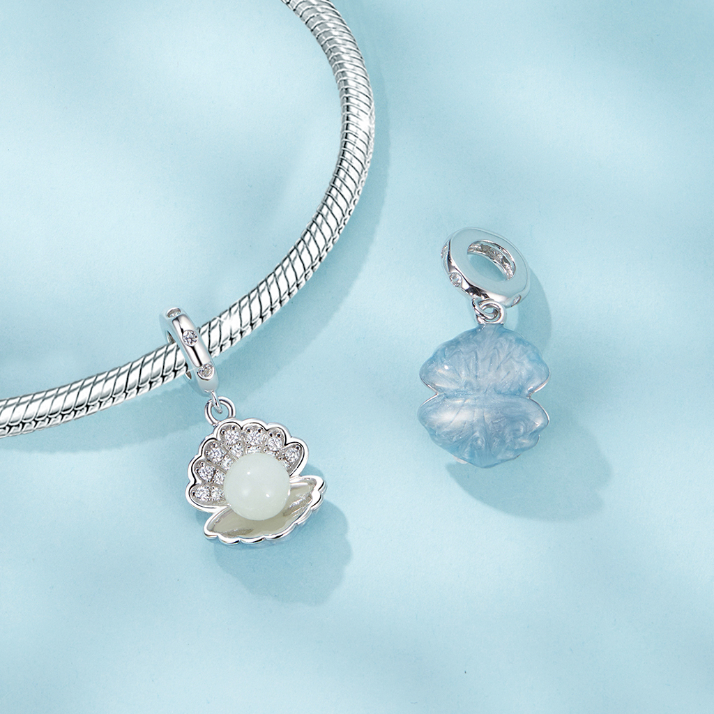 

จี้เปลือกหอยเรืองแสงในที่มืด image number 2