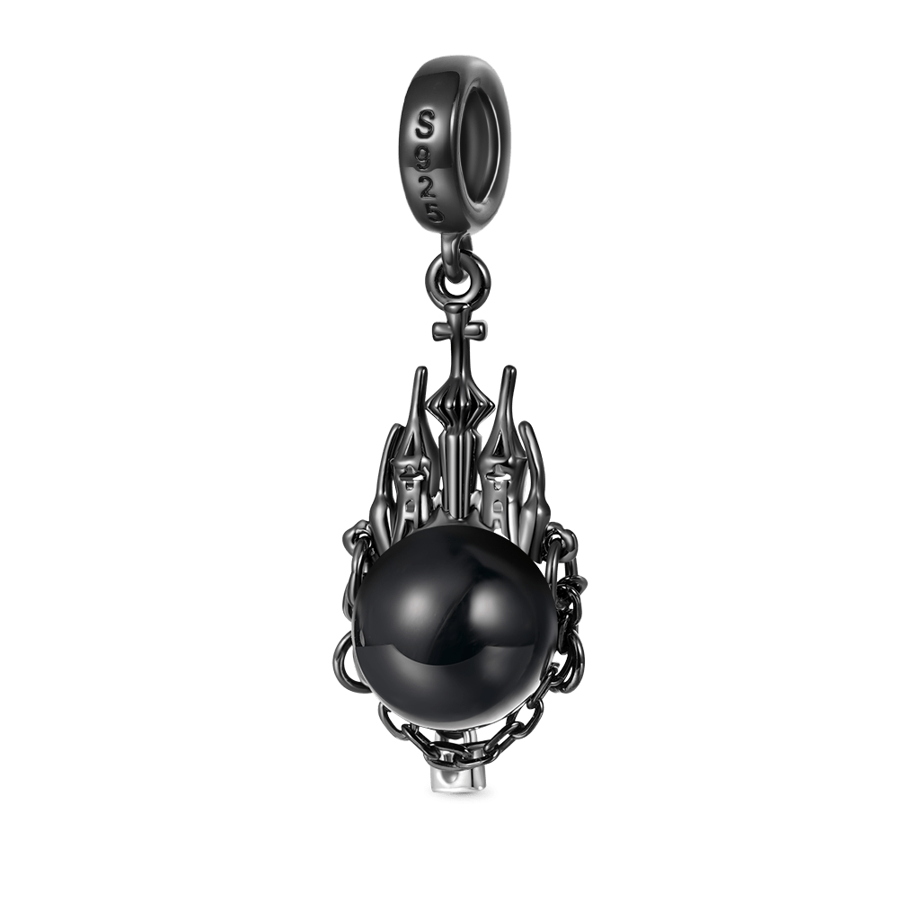 จี้ปราสาทมืดไข่มุกดำ image number 1