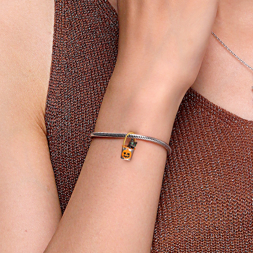 ถังที่มีเครื่องรางแมวดำถอดได้ image number 6