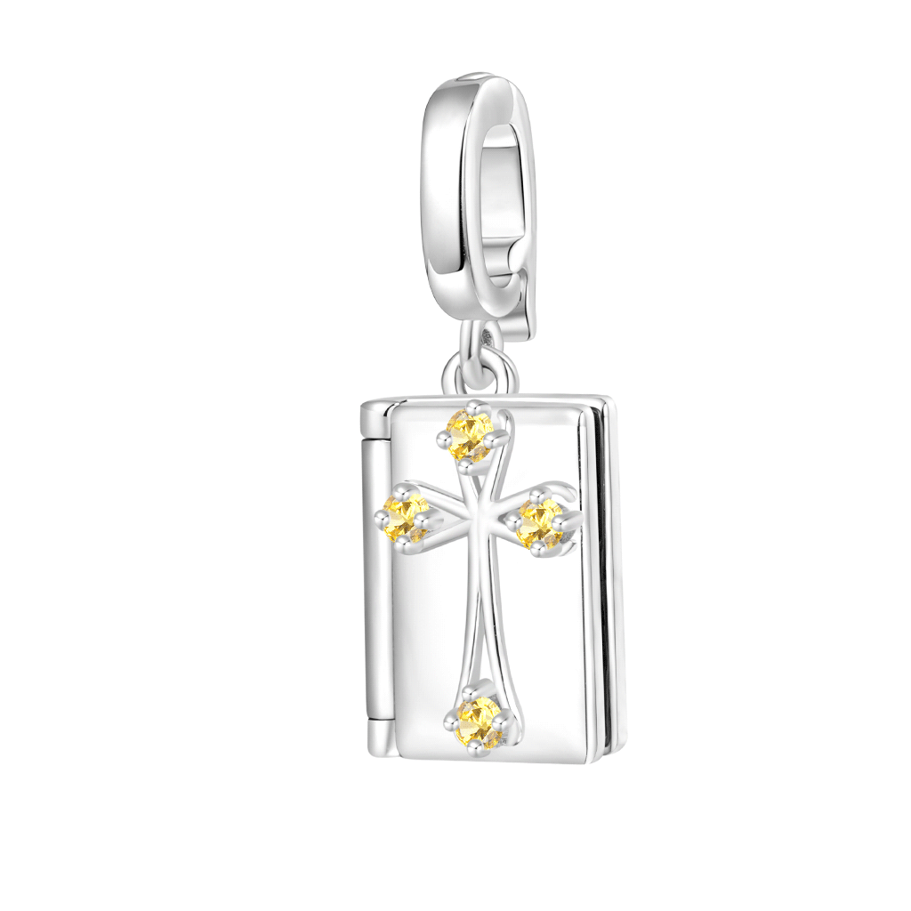 

เสน่ห์กางเขนพระคัมภีร์ไบเบิลแบบเปิดได้ image number 0