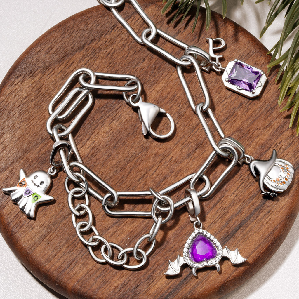 สร้อยข้อมือโซ่ลิงค์อเนกประสงค์ทันสมัย image number 2