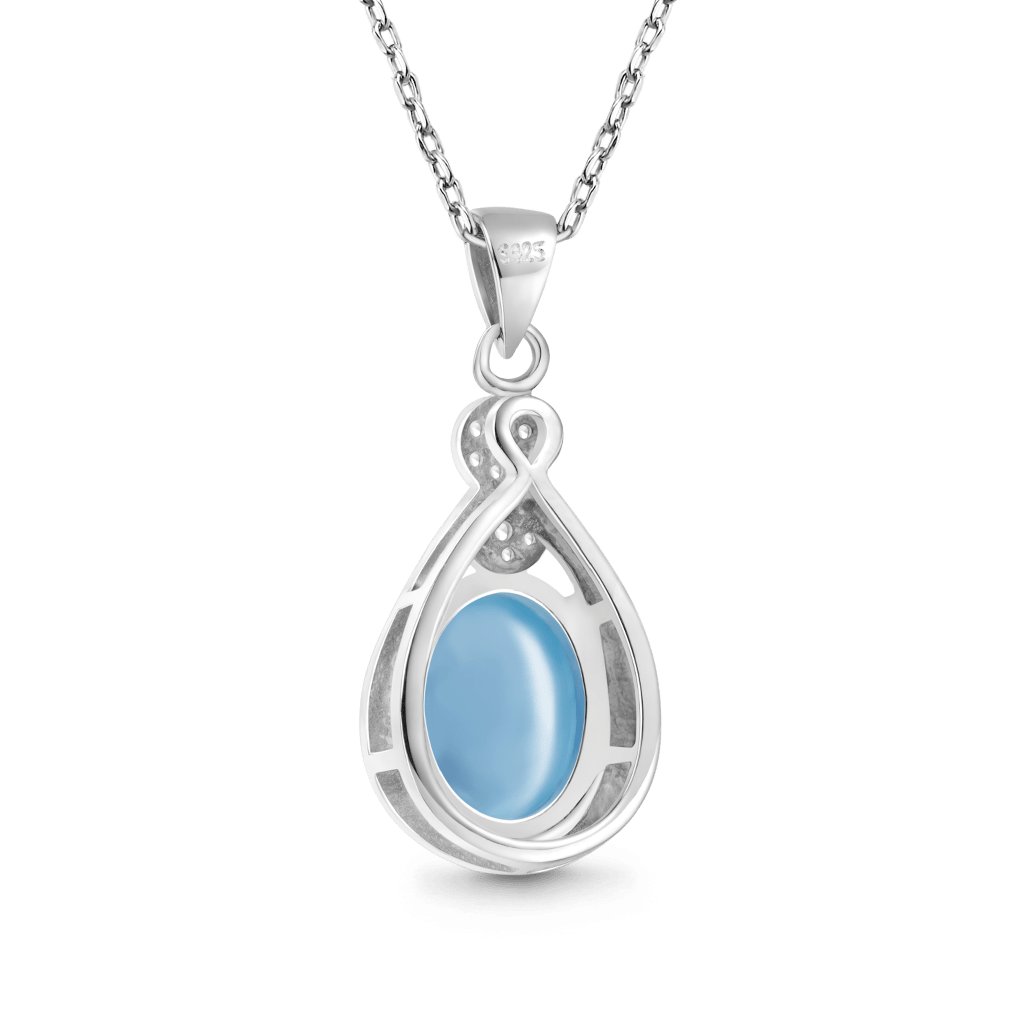 Natural Aquamarine Necklace image number 1