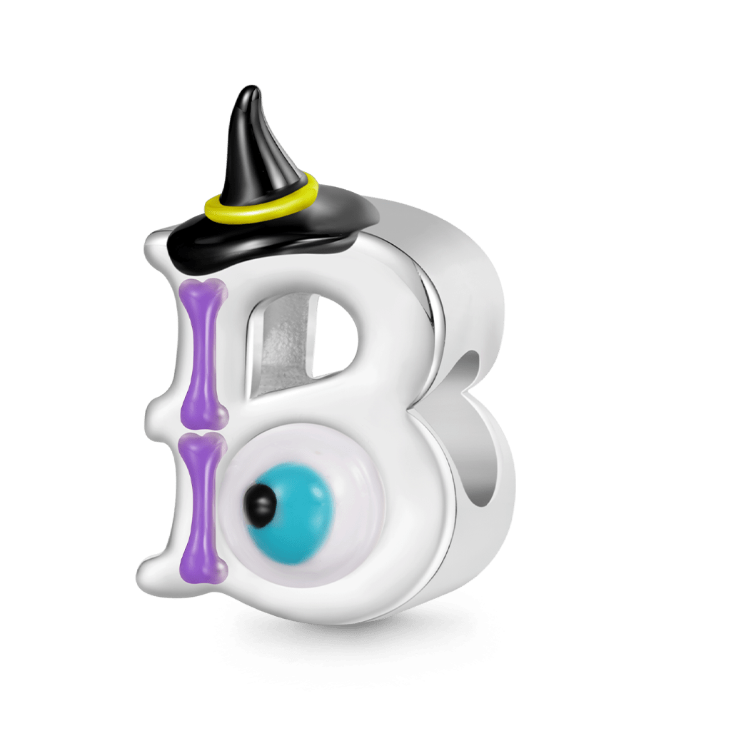 Halloween Horror Elements Letter Charm image number 0