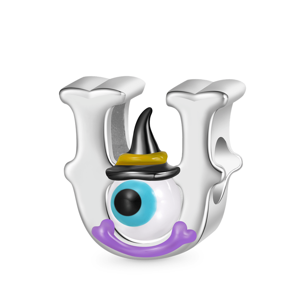 Halloween Horror Elements Letter Charm image number 0