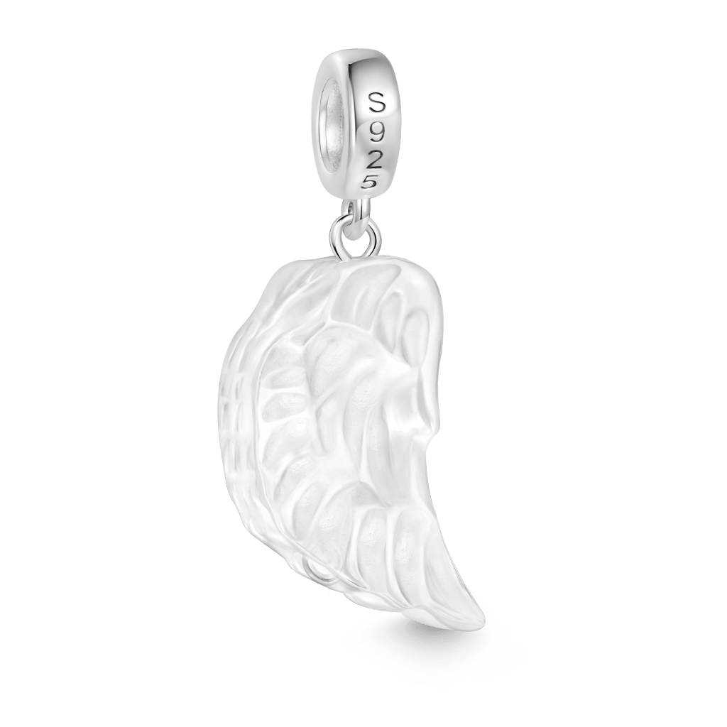 จี้ปีกคริสตัลใสธรรมชาติ image number 1