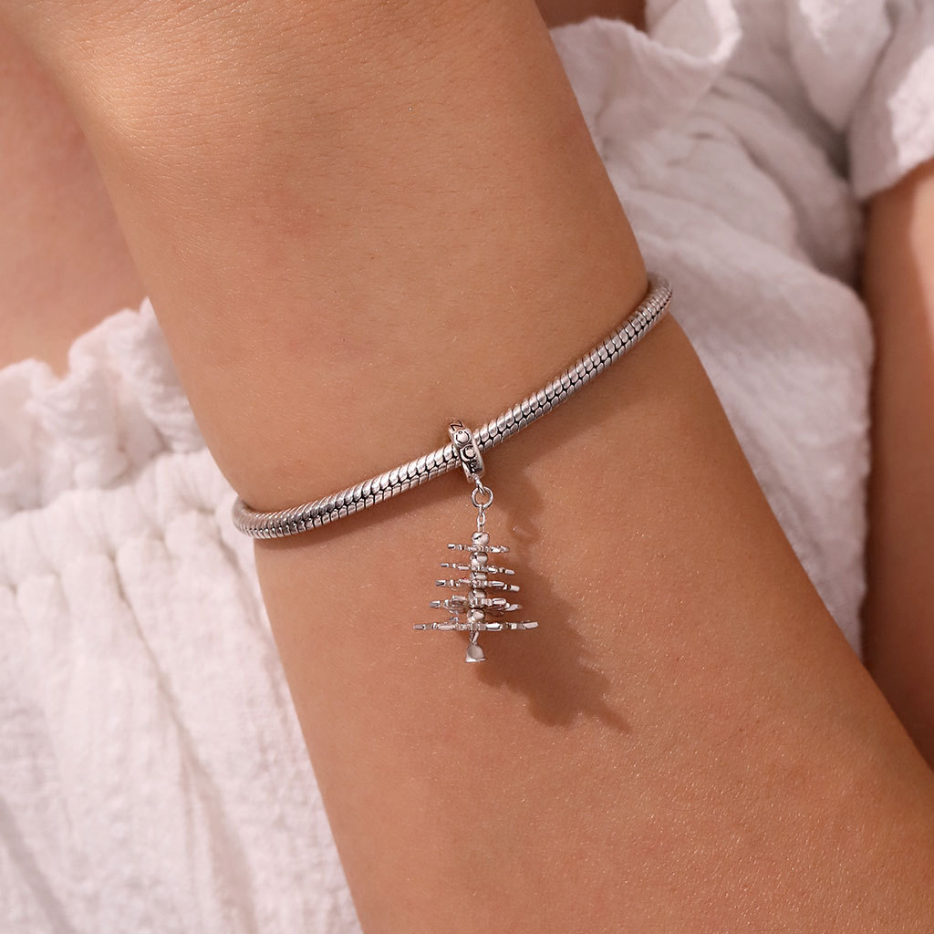 จี้ต้นคริสต์มาสรูปเกล็ดหิมะ image number 4