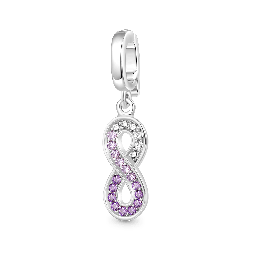 Infinity Love Clasp Clusters Charm image number 0