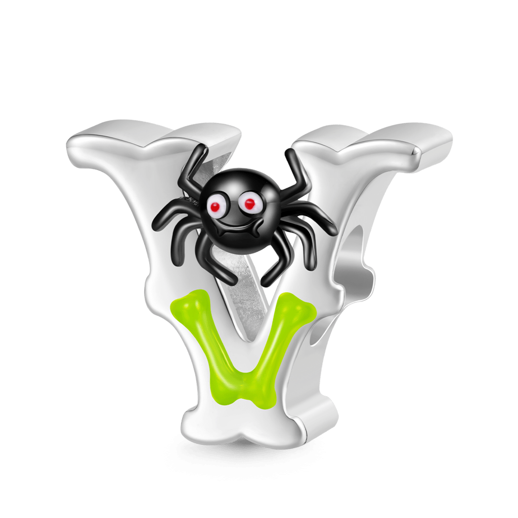 Halloween Horror Elements Letter Charm image number 0