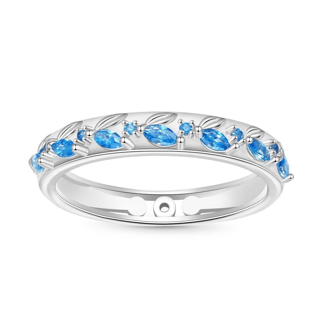 แหวนวงใบไม้สำหรับผู้ชาย image number 0