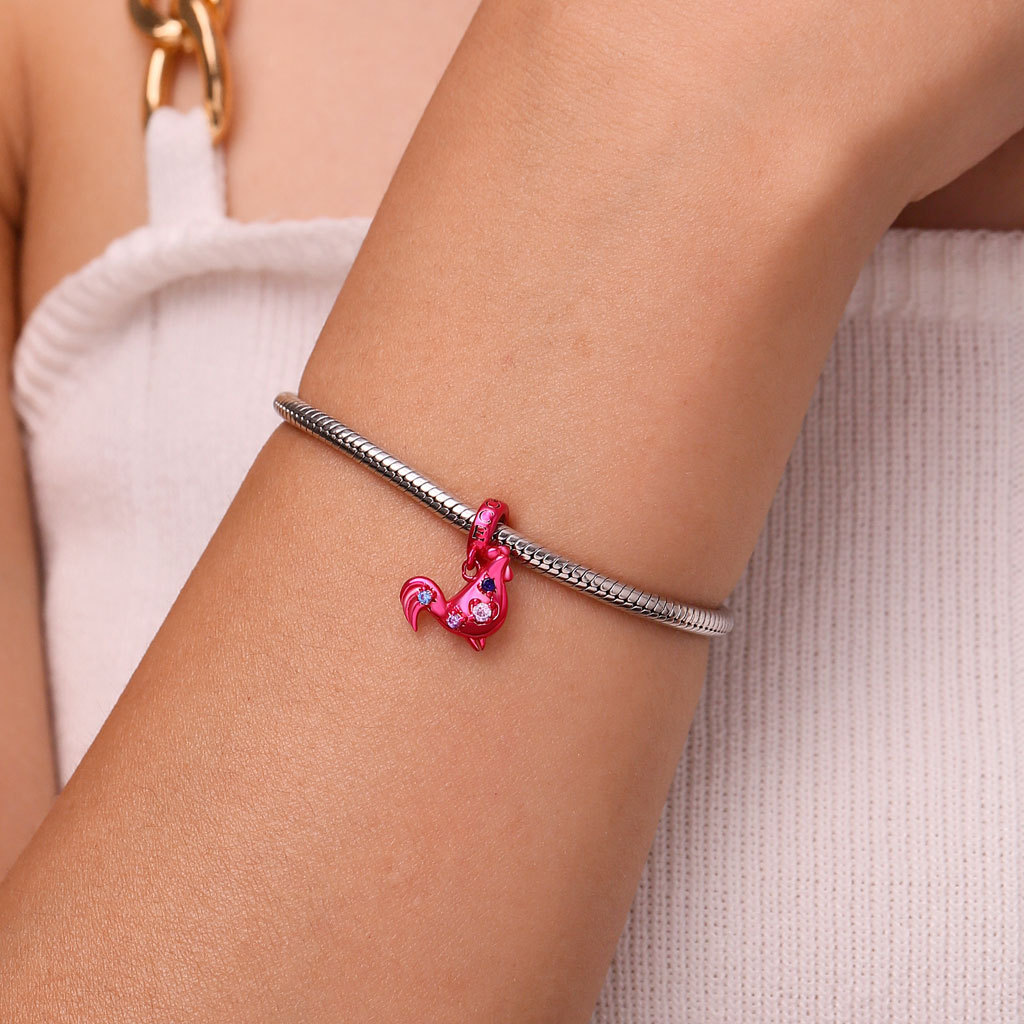 

จี้ราศีไก่สีชมพูแคนดี้ image number 5