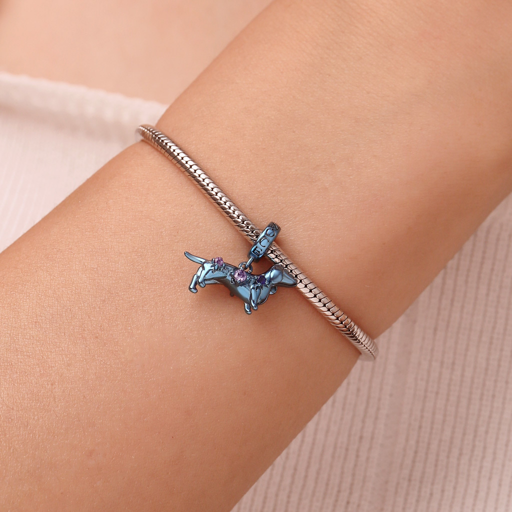 จี้สุนัขราศีสีฟ้าแคนดี้ image number 5