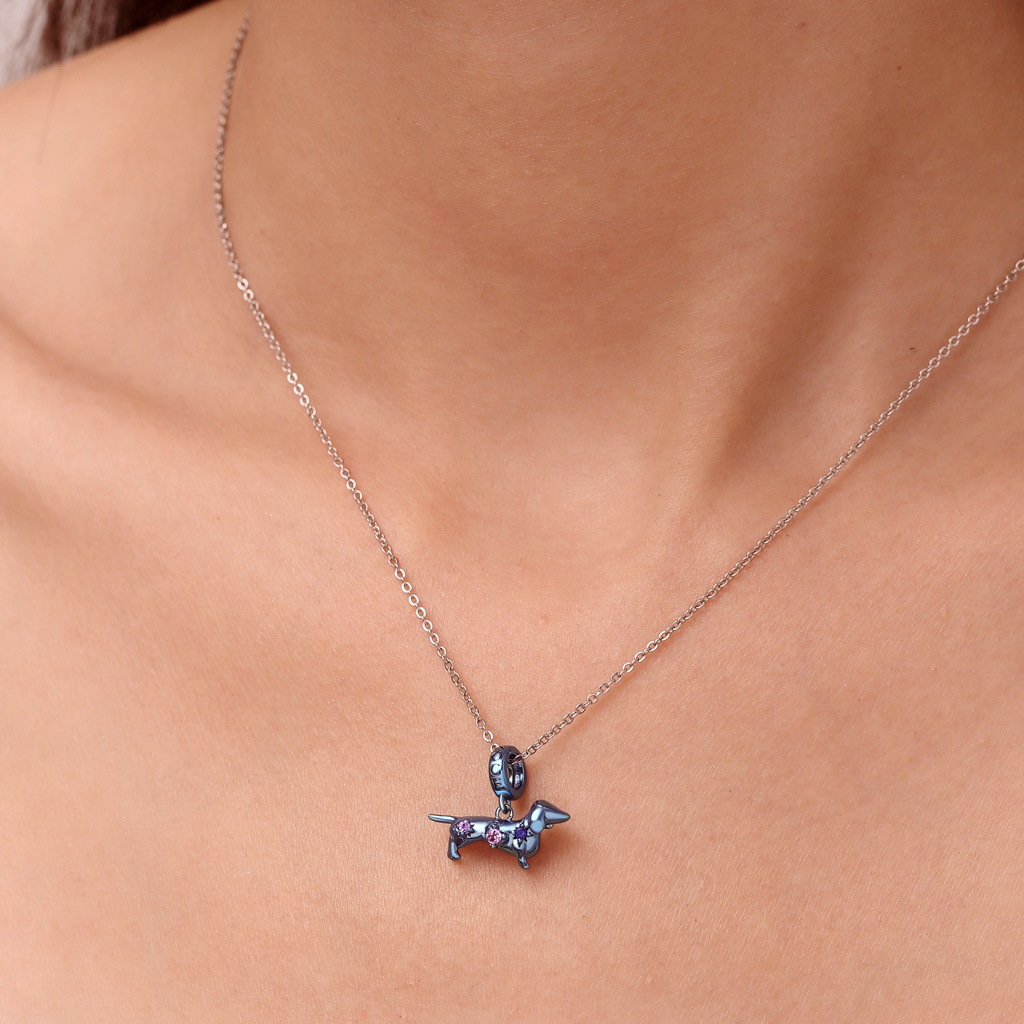 จี้สุนัขราศีสีฟ้าแคนดี้ image number 4