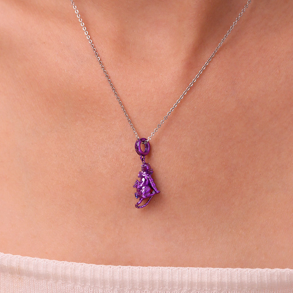 จี้ราศีเสือสีม่วงแคนดี้ image number 4