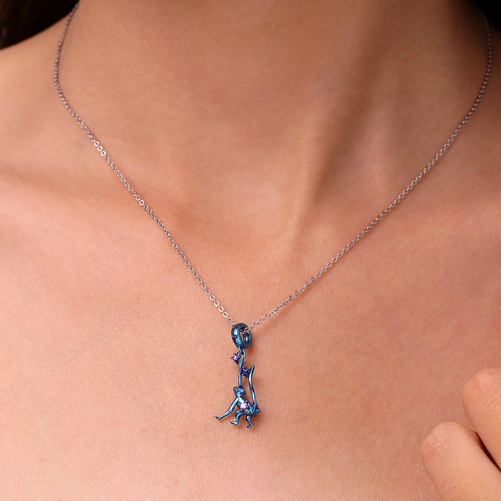 จี้รูปลิงสีฟ้าแคนดี้ตามราศีจีน image number 4