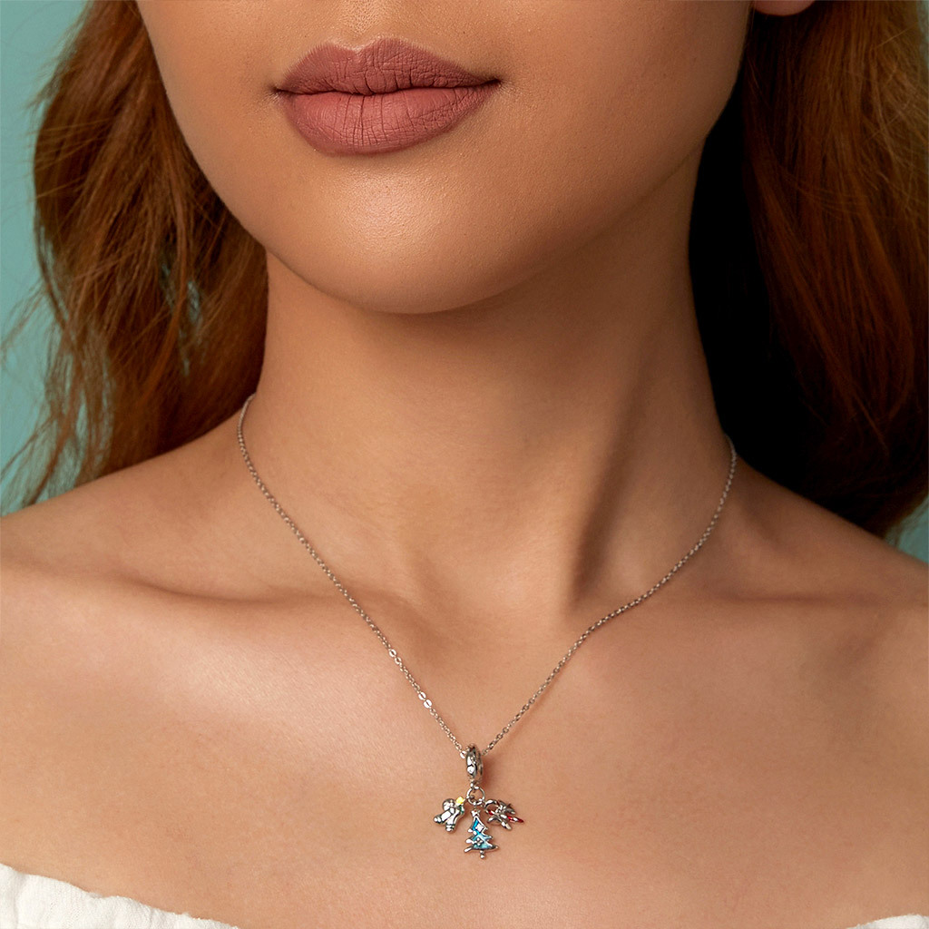 จี้ต้นคริสต์มาสสามชิ้น image number 4