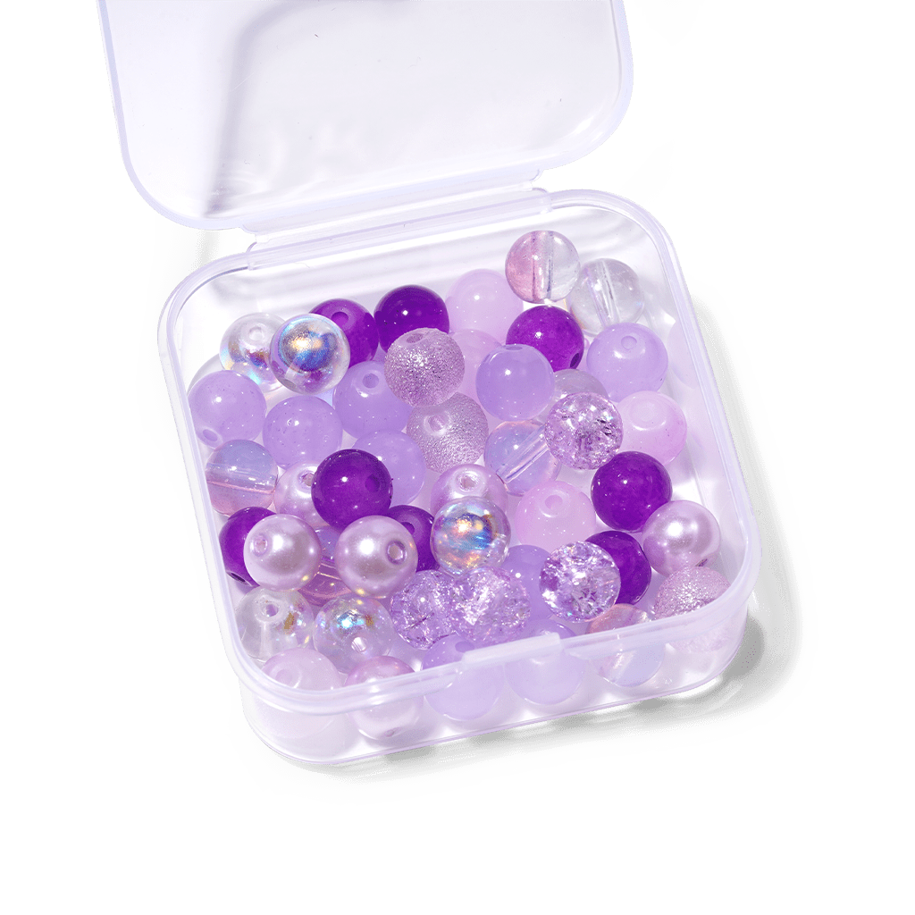 สร้อยข้อมือลูกปัดแก้วแบบ DIY image number 2