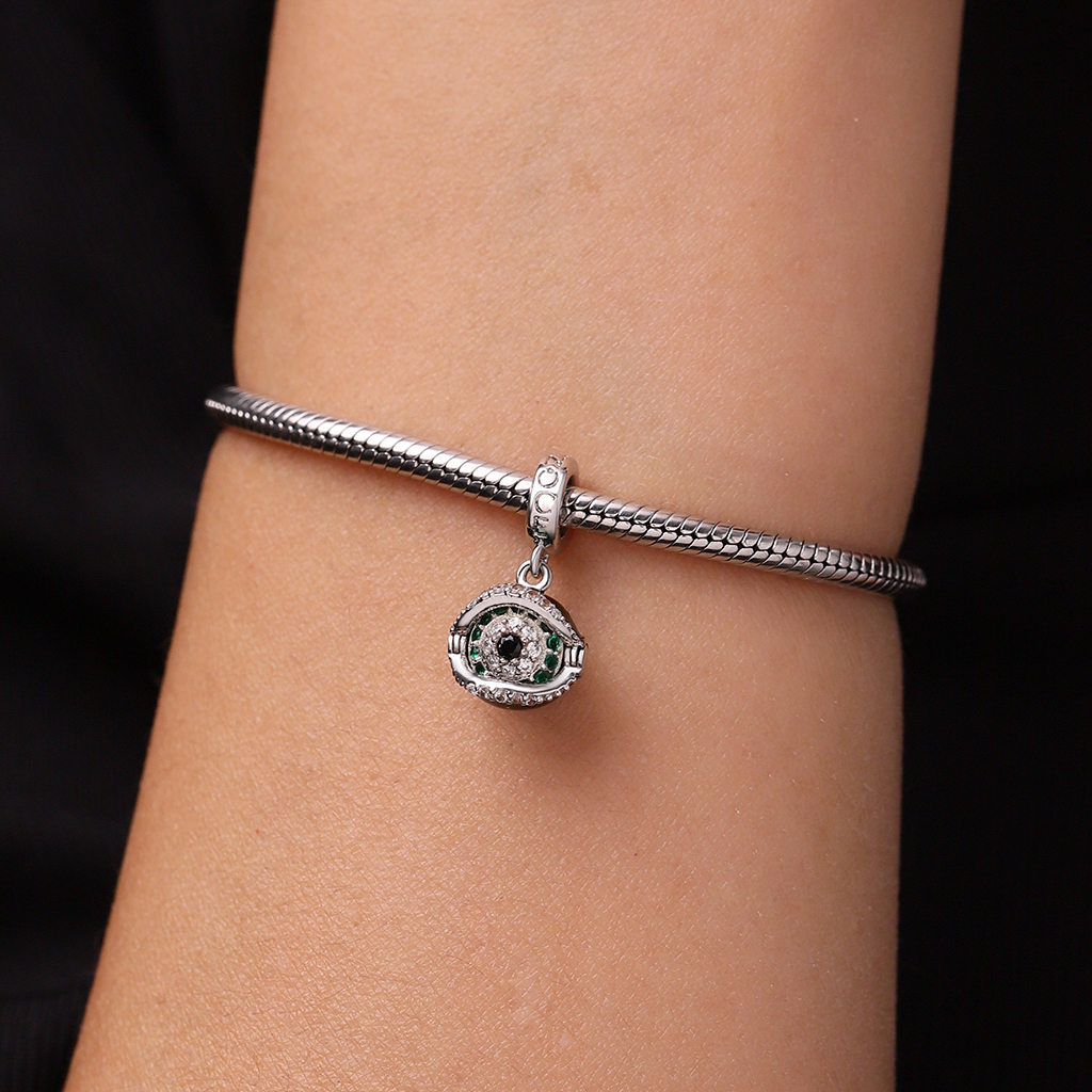 จี้ตาปีศาจหมุนได้สำหรับฮาโลวีน image number 5