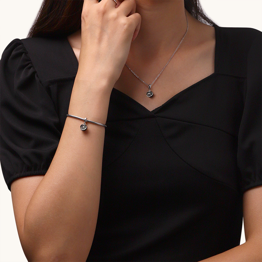 จี้ตาปีศาจหมุนได้สำหรับฮาโลวีน image number 4