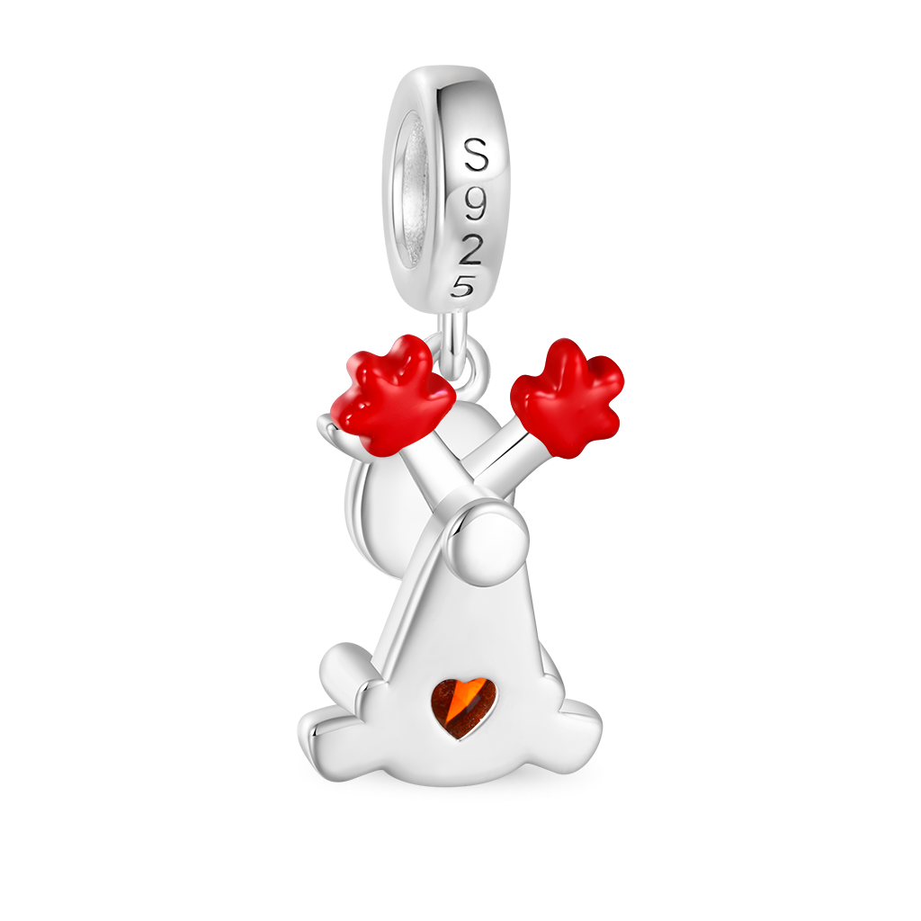 จี้กวางคริสต์มาสหมุนได้ image number 2