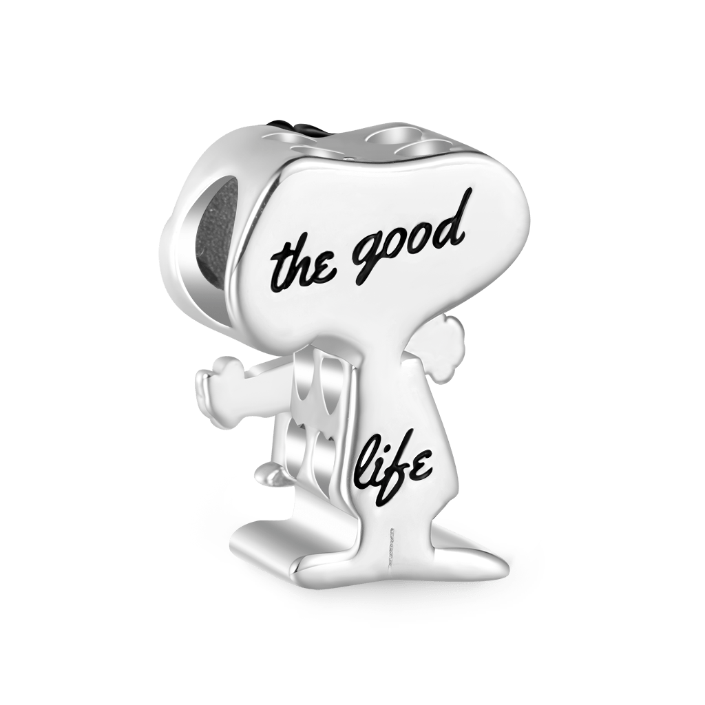 จี้แขนสั้นลายทาง Peanuts Snoopy image number 2