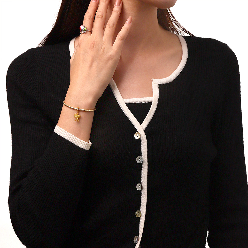 จี้เพชรปาเว่วูดสต็อก image number 5