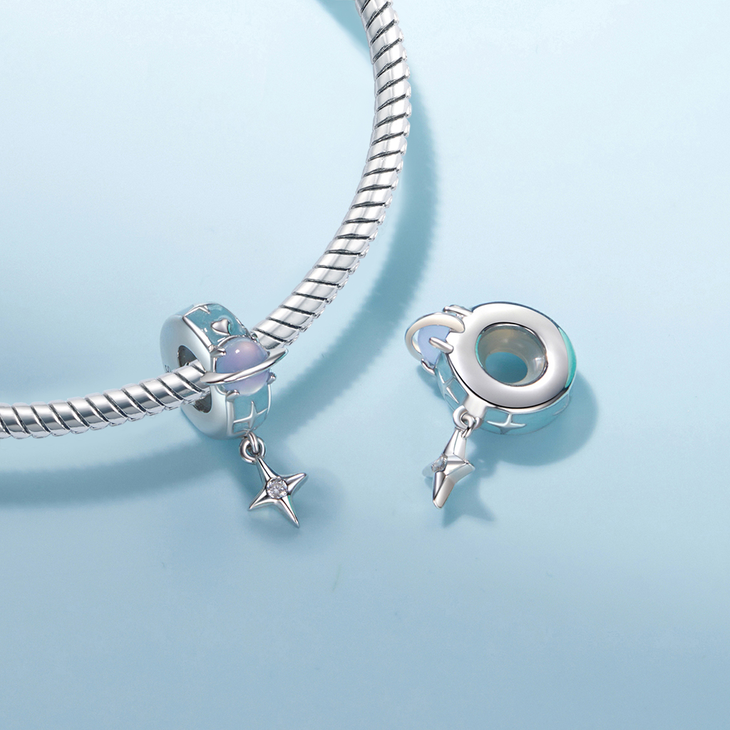 ตัวหยุดรูปดาวสีน้ำเงิน image number 1