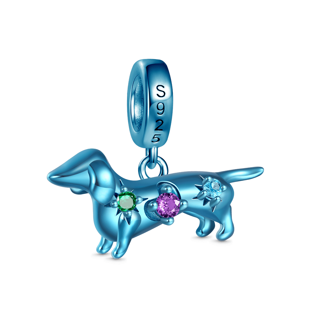 จี้สุนัขราศีสีฟ้าแคนดี้ image number 1