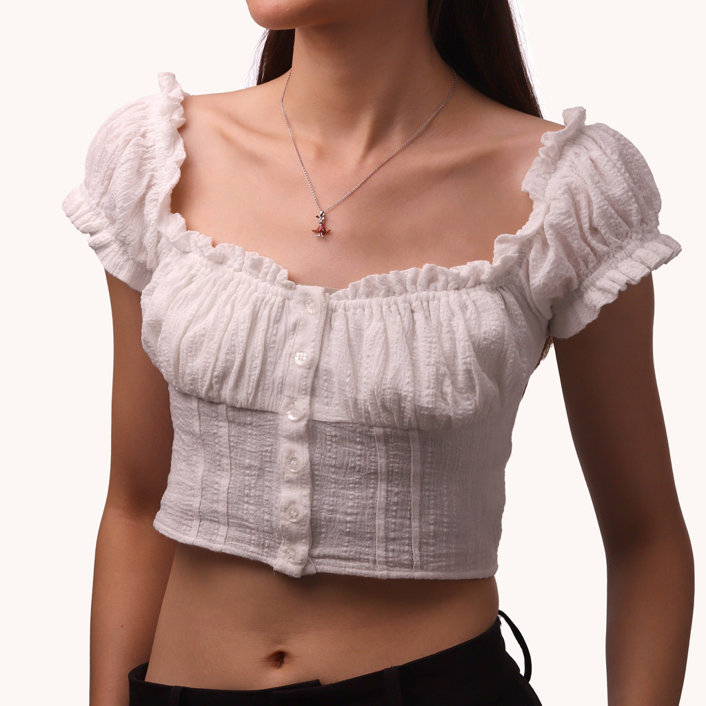 สร้อยคอนางฟ้าแซก image number 4