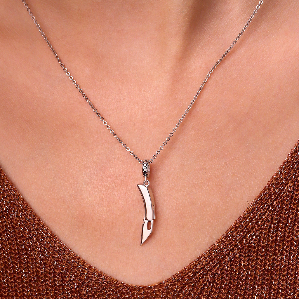 จี้มีดพกแบบดึงเก็บได้ image number 6