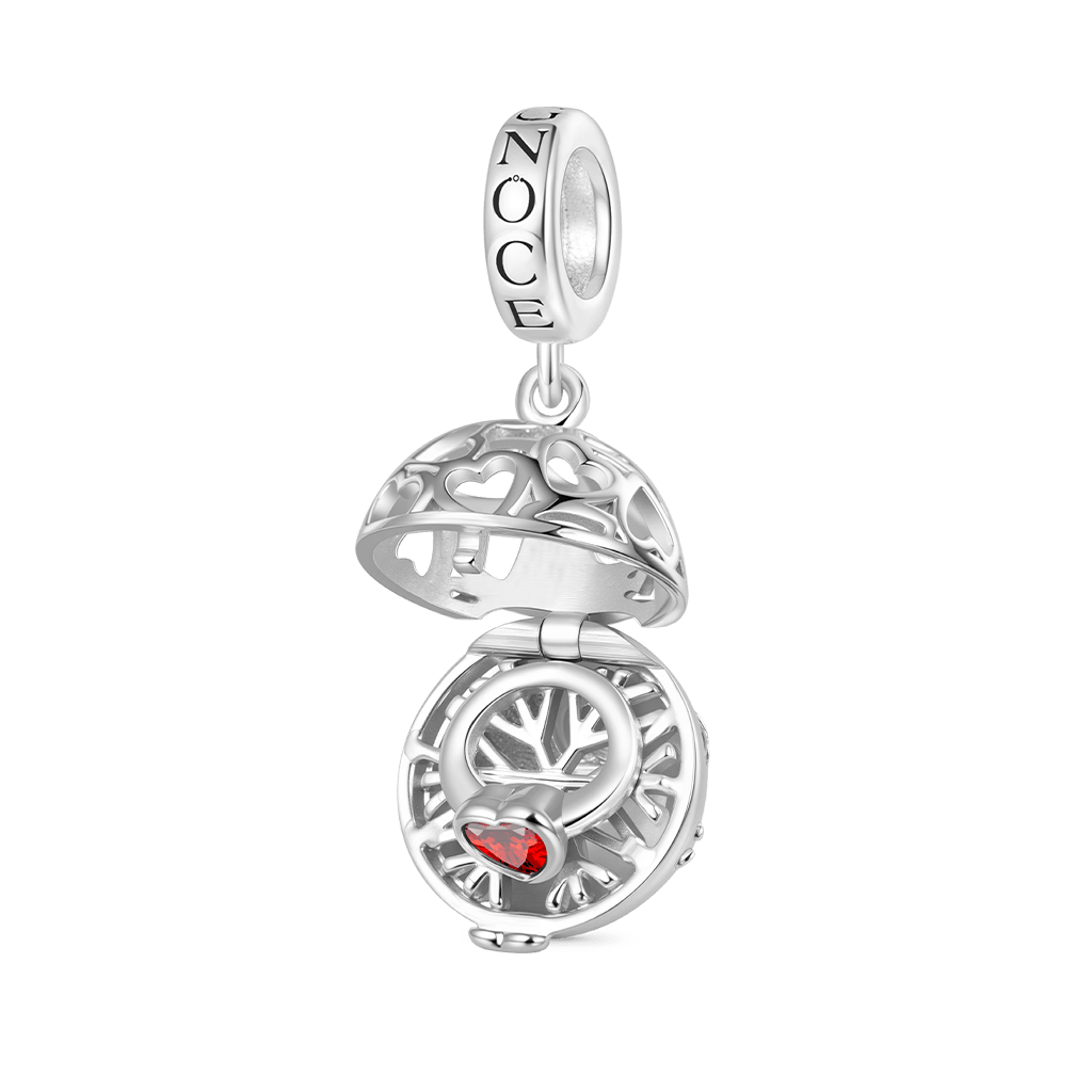 จี้แหวนหินประจำวันเกิดพร้อมลูกบอลเซอร์ไพรส์ image number 1