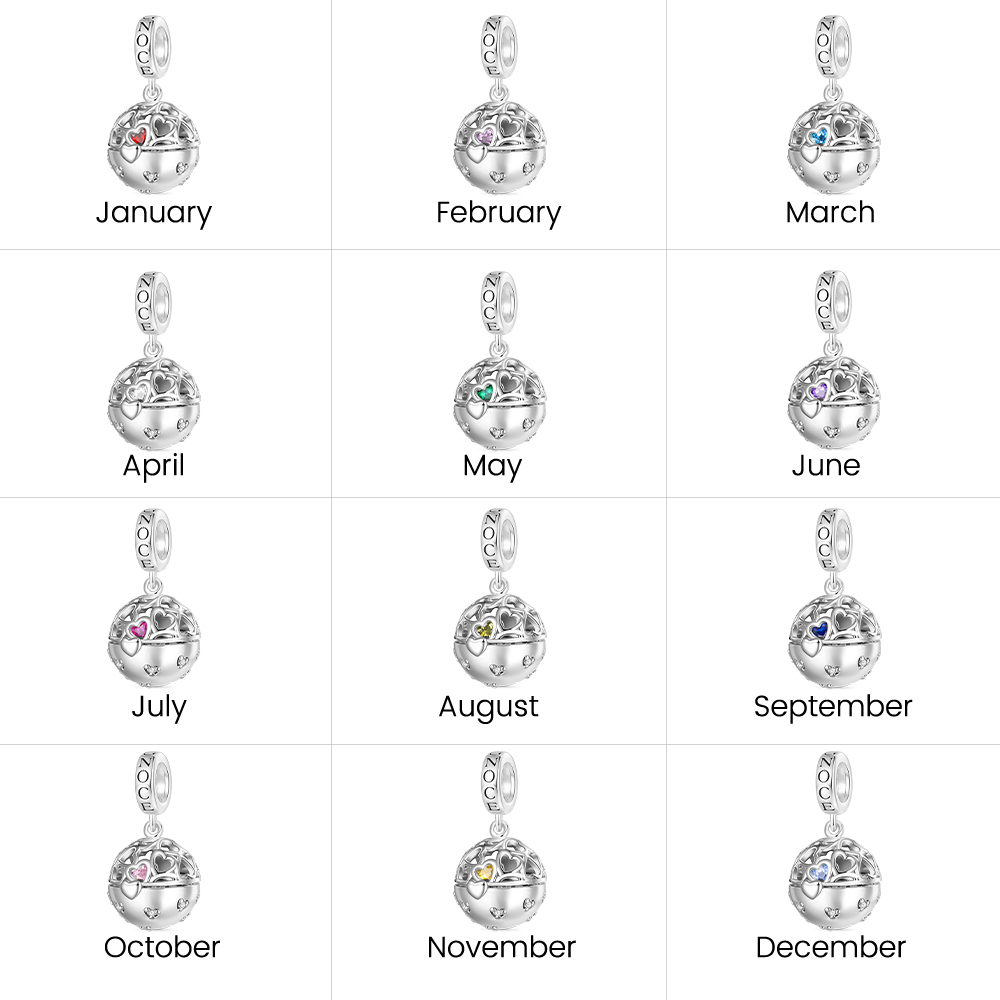 จี้แหวนหินประจำวันเกิดพร้อมลูกบอลเซอร์ไพรส์ image number 4