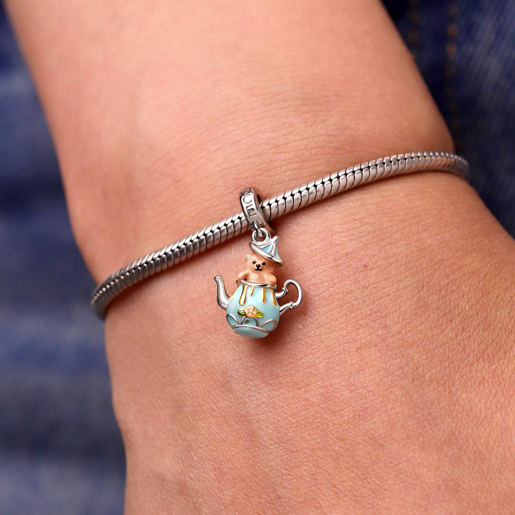 จี้กาน้ำรูปหมี小熊 image number 5