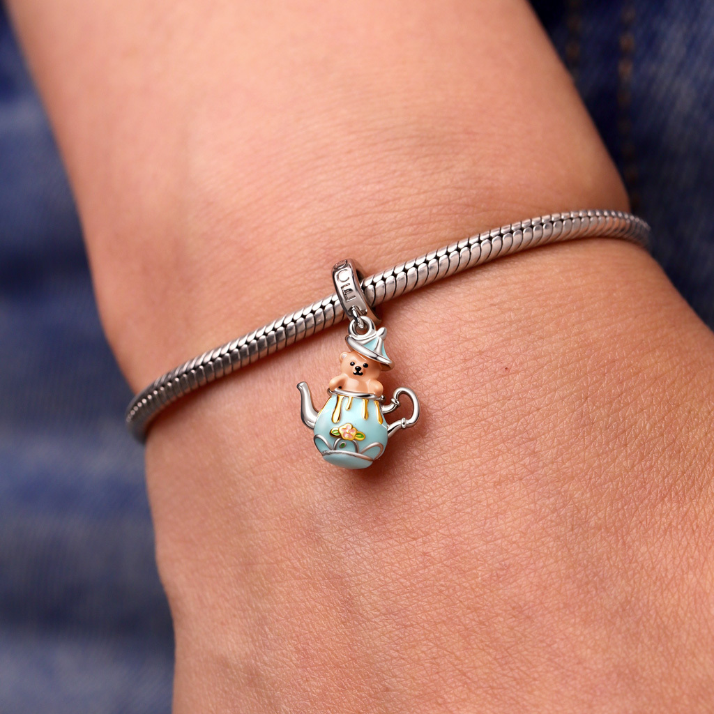 จี้กาน้ำรูปหมี小熊 image number 5