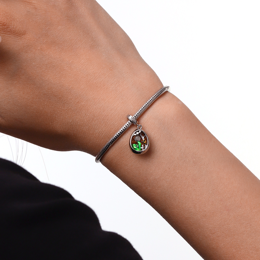 จี้ไข่ภูมิทัศน์ฮาโลวีน image number 6