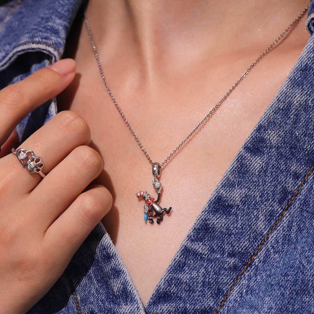 จี้ตู้ปลาแมวกับร่ม image number 4