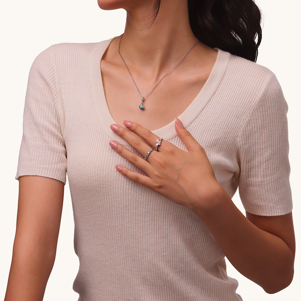 จี้เต่าทะเลนั่งสมาธิ image number 3